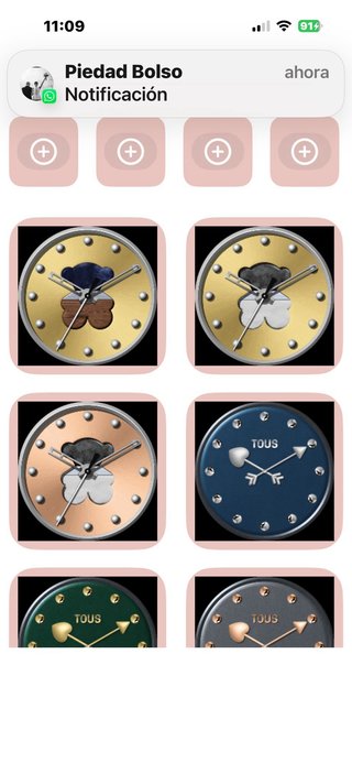 Reloj Tous Smartwatch Oro y Plata