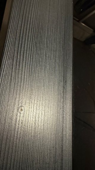 Mesa extensible cristal y madera