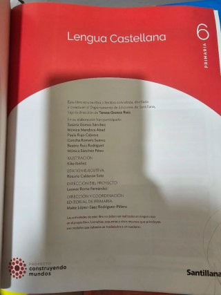 Lengua castellana 3 trimestre 6primaria santillana