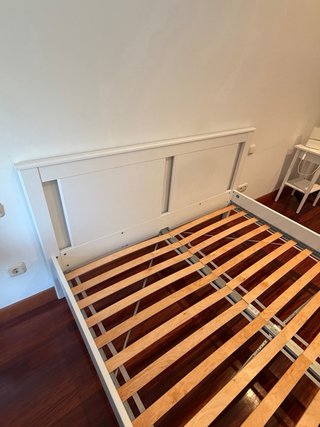Estructura Cama IKEA HEMNES 160x200 + Somier
