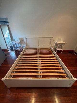 Estructura Cama IKEA HEMNES 160x200 + Somier