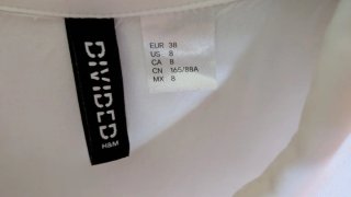 Camisa blanca sin mangas