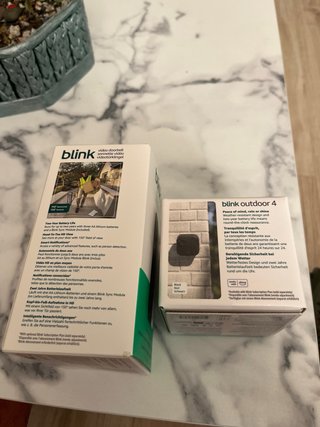 Videotimbre Blink Outdoor 4 y Blink Video Doorbell
