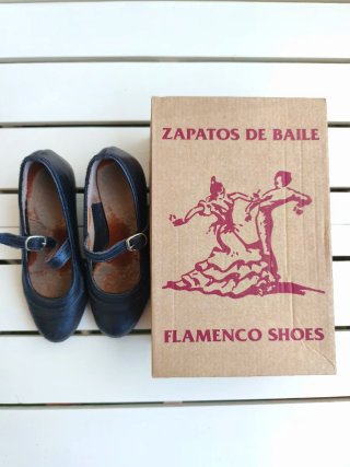 Zapatos de baile flamenco Malaca negros número 28.