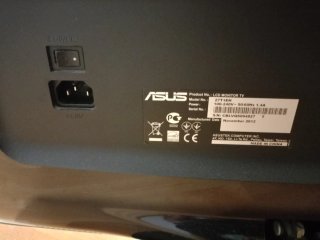 Monitor TV Asus 27T1EH Negro