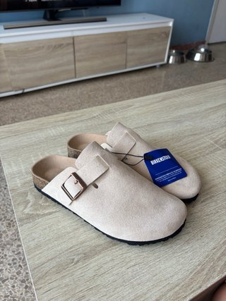 Sandalias Birkenstock Beige Nuevas