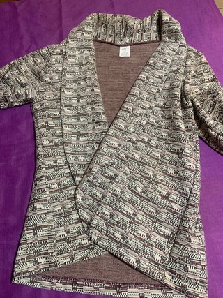 Chaqueta entretiempo estampada