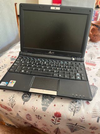 Portátil Vintage Asus Eee PC Negro