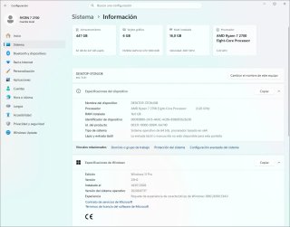 Pc Gaming Ryzen 7 2700 16Gb Gigabyte GTX 1060 6Gb