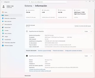 Pc Gaming Ryzen 7 2700 16Gb Gigabyte GTX 1060 6Gb