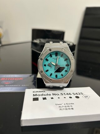 Casio G-Shock GA-2100 Tiffany Azul Turquesa | Relo