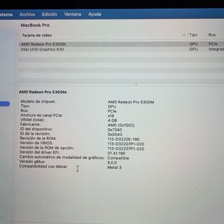 MacBook Pro 16 pollici