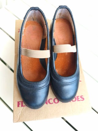 Zapatos de baile flamenco Malaca negros número 26