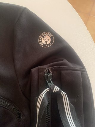 Chaqueta Adidas Roland Garros Negra