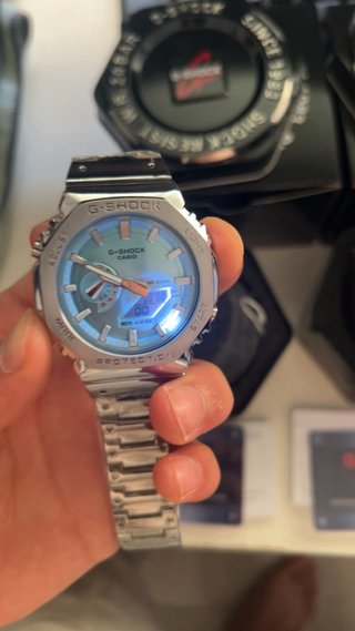Casio G-Shock GA-2100 Tiffany Blue Full Metal