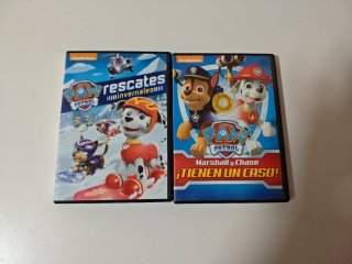Lote 10 DVDs Infantiles Disney, Paw Patrol, Pocoyo