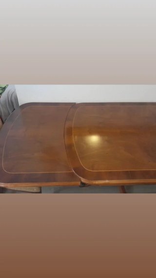 Mesa de comedor extensible madera