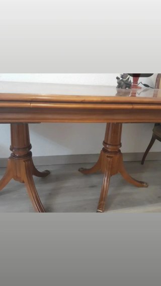 Mesa de comedor extensible madera