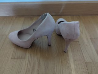 Zapatos H&M rosa nude