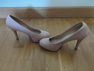 Zapatos H&M rosa nude