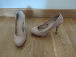 Zapatos H&M rosa nude