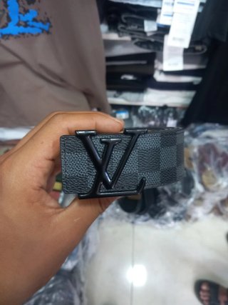 Cinturone Louis Vuitton Damier Graphite