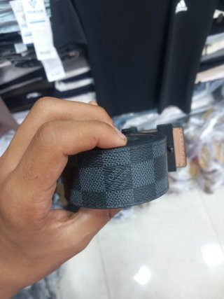 Cinturone Louis Vuitton Damier Graphite