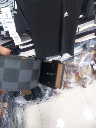 Cinturone Louis Vuitton Damier Graphite