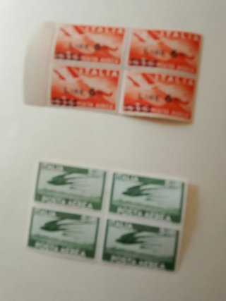 Francobollo Poste Italiane 75 Lire Espresso