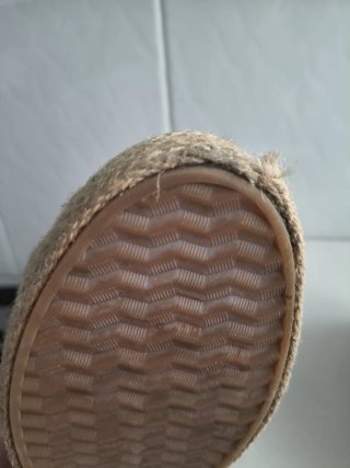 Zapatillas esparto mujer negras