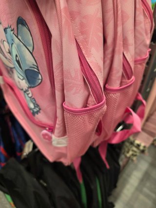 Mochila rosa infantil Stitch