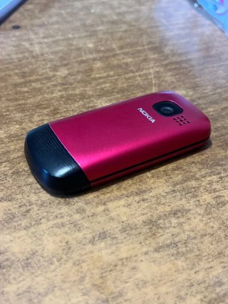 Nokia C2-05 rosa e nero funzionante con scatola