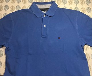 Polo Tommy Hilfiger Azul Talla L