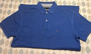 Polo Tommy Hilfiger Azul Talla L