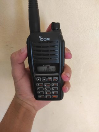 Radio Icom IC-A16 Aviación/Pilotos