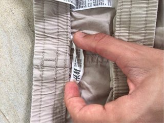 Bermuda H&M beige niño Talla L