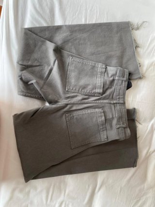 Pantalones grises