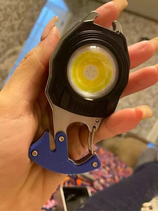 Linterna LED COB Recargable Llavero