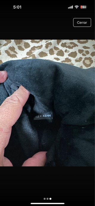 Ciabatte con artigli neri taglia unica