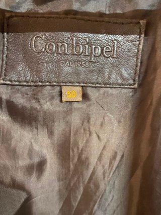 Giacca biker vintage 100% vera pelle di agnello