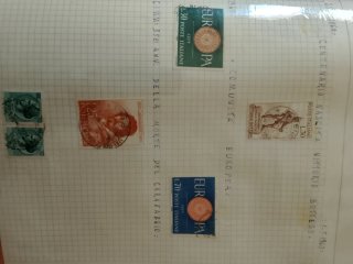 Lotto 12 Francobolli Italiani 1961
