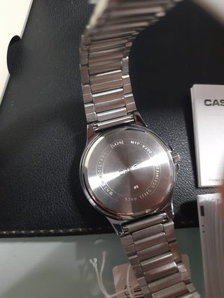 Orologio Casio Uomo Blu Argento