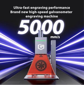 Grabador láser portátil Nano – alta velocidad de 5