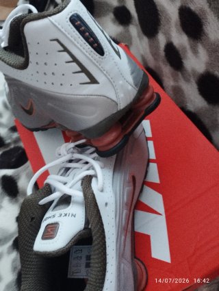 Nike Shox 45 Muelles Plata/Blanco acepto cambios