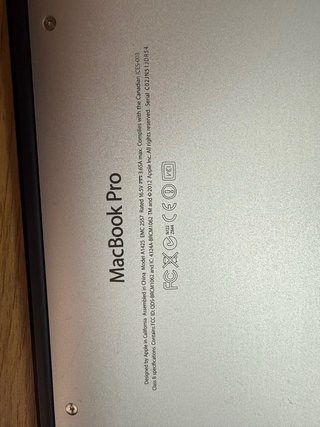 MacBook Pro Retina 13” Plata