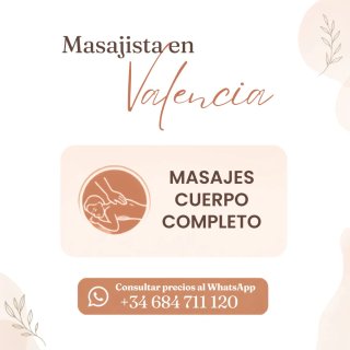 Masajes profesionales y relajantes en Valencia