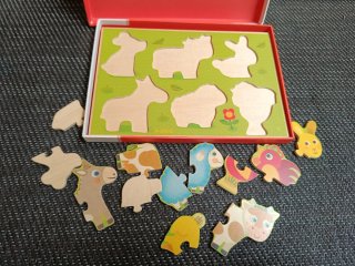 Lote de 3 juegos infantiles (Goula, Djeco)