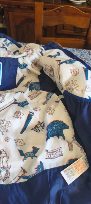 Anorak montaña y esquí niño. Talla 12 años.