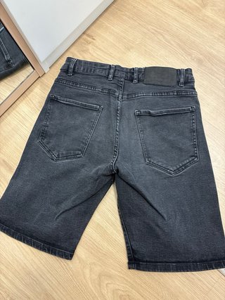 Bermudas Zara Negras Talla 40