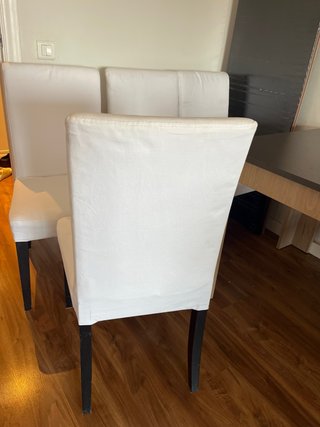 4 Sillas Comedor Tapizadas por 35